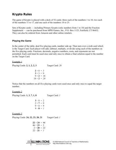 krypto game|Krypto Rules .